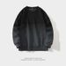 Youth Trendy Spring And Autumn New Men's Casual Versatile Solid Color Gradient Round Neck Hoodie C7b_viptrois.com