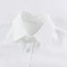 Children's White Shirt Free Of Ironing And Anti Wrinkle White Shirt Long Sleeved Primary And Secondary School Students' School Uniform_viptrois.com