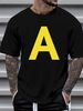 letter A Funny Chipmunk Group Matching Halloween Red Cotton T-Shirt S-5XL Casual Top For Everyday Wear Summer Stylish Fashion Versatile Soft_viptrois.com