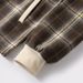 Retro Plaid V-Neck Sweatshirt For Men – Relaxed Fit Long Sleeve Casual Pullover (Pink/White/Brown, M-XXXL)_viptrois.com