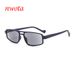 New Rectangular Hollow Double Beam Anti Ultraviolet Sunglasses Sunscreen Reading Glasses_viptrois.com
