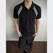 Straight-shoulder Short-sleeve Summer Half-T-shirt For Men, Made Of Heavy Space Cotton,_viptrois.com