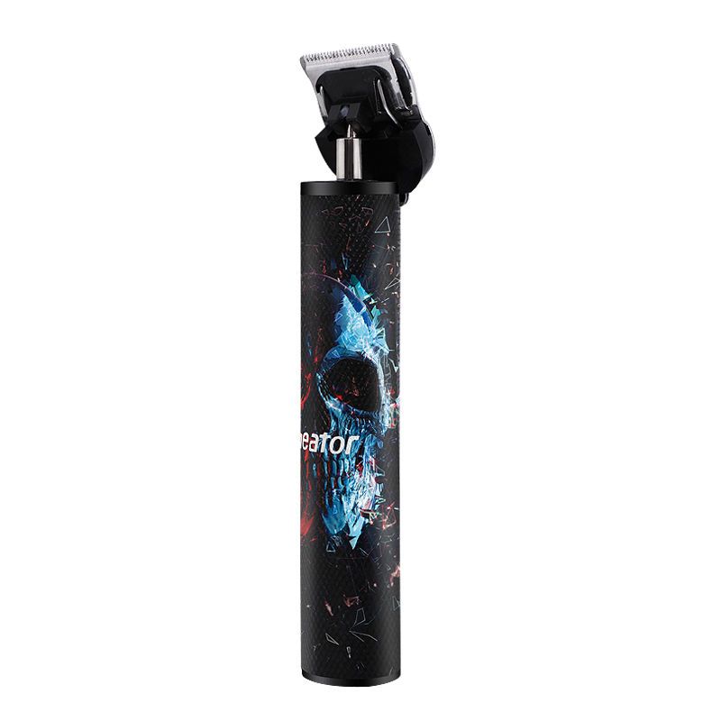 Ubeator Barbershop Cordless Close-cutting Digital Trimmer Rechargeable Electric Hair Clipper 0mm T-blade Baldheade_viptrois.com