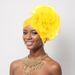 New Fashion Side Big Flower African Ethnic Characteristics Baotou Hat Turban Hat_viptrois.com