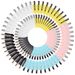 Candy Color Traceless Clips - Cream Glue DIY Material Set, Plastic Hairpins For Bangs, Ideal For Makeup, Washing Face To Hold Front Forehead Flyaways_viptrois.com