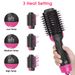Hot Hair Brush 4 In 1 Hair Dryer Volumizer Brush Dryer Comb For Straightening Curling Drying_viptrois.com