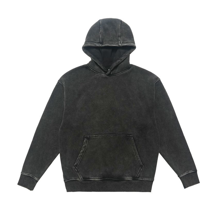 Autumn American 500G Washed Vintage Hoodie Loose Fit Unisex Couple Trendy New Style_viptrois.com