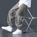 Men's Corduroy Cargo Pants – Relaxed Fit Multi-Pocket Streetwear Trousers With Adjustable Drawstring (Army Green, Light Grey, More)_viptrois.com