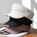 Trendy Spring Summer Beret For Women Fashion Versatile Autumn Winter Octagonal Baseball Cap Outdoor Casual Sunshade_viptrois.com