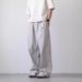 Men's Clothing Summer High Street Striped Sports Casual Trousers Men's Line Contrast Color Straight Trousers Loose Versatile Silhouette Trousers_viptrois.com