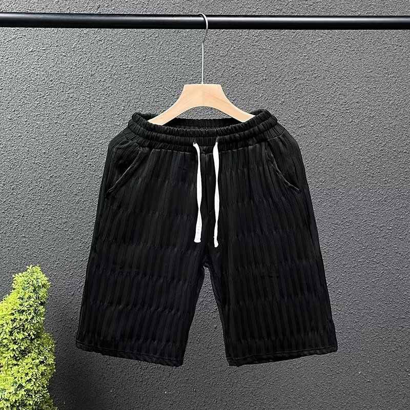 Men's Clothing Trendy Sports Capri Pants Summer Casual Beach Style Hong Kong Versatile Shorts_viptrois.com