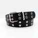 Subculture Decorative White Personality Belt Punk~ Jeans Y2K Versatile Millennium Trend Hot Girl_viptrois.com