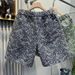 Trendy Men's Summer Shorts High End Creative Jacquard Loose Beach Casual Pants_viptrois.com