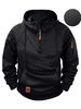 2024 New Spring And Autumn Men's Hoodie Zipper Multi-Pocket Pullover Sports Casual Sweatshirt_viptrois.com