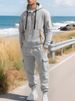Men's Clothing New Autumn And Winter Men's Plus Velvet Zipper Sweatshirt Fashion Hoodie Multi Pocket Kahart Overalls Suit_viptrois.com