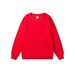 Heavy Loose Solid Color Men's Crew Neck Mixed Cotton Double-sided Sweater Women's Korean Version Casual Long-sleeved Couple_viptrois.com