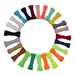 Solid Color Flat Double-layer Shoelaces Casual All-fit Clothes With Decorative Accessories Rope Strap_viptrois.com