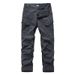 Men's Classic Work Pants – Relaxed Straight Fit With Stretch, Durable & Versatile For Casual Style_viptrois.com