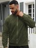 The New Fashion Casual Explosive Suede Lightweight Sweatshirt Jacket_viptrois.com