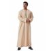 Men's Clothing Robe Long Sleeved Lace Long Gown Nationality Clothing_viptrois.com