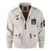 Men's Military Work Jacket With Multiple Pockets - Stylish Outdoor Utility Coat For Casual & Streetwear (XS-3XL, Black/Navy/Beige/Brick Red/Khaki)_viptrois.com