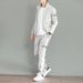 Sports Suit Men's Autumn Clothing Reflective Strip Suit Sweater Suit_viptrois.com