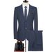 CT 2025 Spring New Set Business Casual Wedding Party Men's No Split Slim Fit Suit A969_viptrois.com