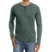 Monochrome Man- 2026 Spring New Fashion Cross-Border Trade European And American Style Button Raglan Long Sleeve Solid Color Plus Size_viptrois.com