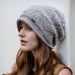 Women's Hats New Winter Knitted Wool Hat For Women Warm Large Head Circumference Fashionable All Match Winter Pile Hat_viptrois.com