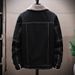 Men's Clothing Plus Velvet Thickened Denim Jacket Men's Youth Casual Fashion Coat Warm Trendy Cotton Coat_viptrois.com