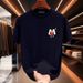 Men's Clothing Short Sleeved T Shirt Men's Summer 2025 New Style Trend Simple Half Sleeved Top Loose Casual_viptrois.com
