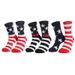 Cat and dog rainbow socks Independence Day gift socks for men and women_viptrois.com