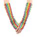 Rainbow Hollow Elastic Mesh Sexy Long Party Colorful Fishnet Gloves_viptrois.com