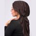 new round bubble arc tail hat Muslim Baotou hat milk silk pullover airplane hat_viptrois.com