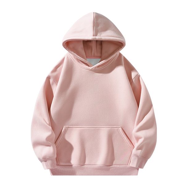 Unisex Heavyweight Streetwear Hoodie - Cozy Fleece-Lined Pullover With Drop Shoulder For Men & Women (Multiple Colors & Sizes)_viptrois.com