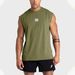 Men's Clothing Wide Shoulder Sleeveless T Shirt Sports Vest Fitness Clothes Training Brothers Show Muscle Loose Waistcoat_viptrois.com