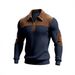 "Stylish Knit Sweater With Embroidered Collar - Casual & Office Wear For Autumn & Winter"_viptrois.com