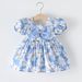 1425 New Baby Girl Children's Love Fashion Dress Girl Princess Skirt 1 3 Years Old Baby Summer Dress Shirt_viptrois.com