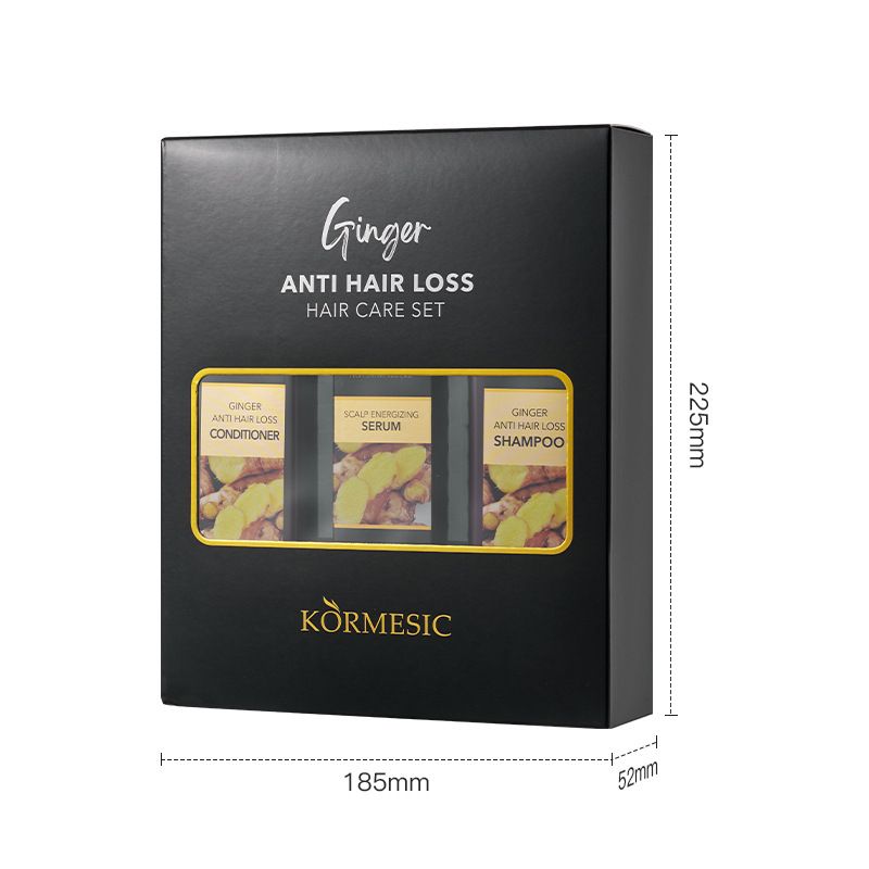 KORMESIC Packaging Ginger Wash Kit 300ml + 300ml + 50ml_viptrois.com