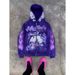 Y2K Dark Streetwear Zip-Up Hoodie – Oversized Unisex Graphic Sweatshirt With 3D Print (S-3XL, Black/Purple)_viptrois.com