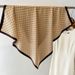 Women's Silk Scarves 90cm Large Square Scarf Silk Scarf Fashionable Letter Shoulder Shawl Outer Wear Thin Scarf_viptrois.com