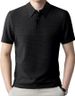 Men's Clothing Foreign Trade 2025 Summer New Men's Short Sleeved T Shirt Polo Shirt Lapel Button European And American Heavy Casual T Shirt_viptrois.com