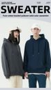 Pure Cotton Sweater Custom Logo Work Clothes Pullover Terry Hooded Sports Advertising Shirt Printed Embroidery Jacket_viptrois.com
