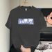 Trendy Brand Short Sleeved T-shirt For Men In Summer, Made Of Pure Cotton With Teddy Bear Print, Large Size Front_viptrois.com