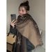 Korean version thick bowtie knitted for women in autumn winter 2024, high-end feeling, warm neck protection, scarf and_viptrois.com