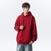 Heavyweight Fleece Hoodie – Unisex Oversized Streetwear Pullover With Kangaroo Pocket (380GSM)_viptrois.com