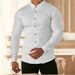 Men's Clothing Men's Business Shirt Non Iron Professional Work Summer Anti Wrinkle White Shirt Men's Long Sleeve Shirt_viptrois.com