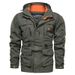 Men's Clothing Spring Autumn Winter Oversized Hooded Jacket, Lightweight Windbreaker For Spring/Fall/Winter, Outdoor Casual Long Coat With Pockets_viptrois.com