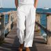 Men's Clothing American Spring And Autumn Men's Trousers Linen Hip Hop Beach Sports Wide Leg Casual Straight Pants Men_viptrois.com