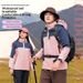 Pulse Three-Proof Down Integrated Cotton Custom Hat Detachable Thickened Jacket Outdoor Warm Workwear_viptrois.com